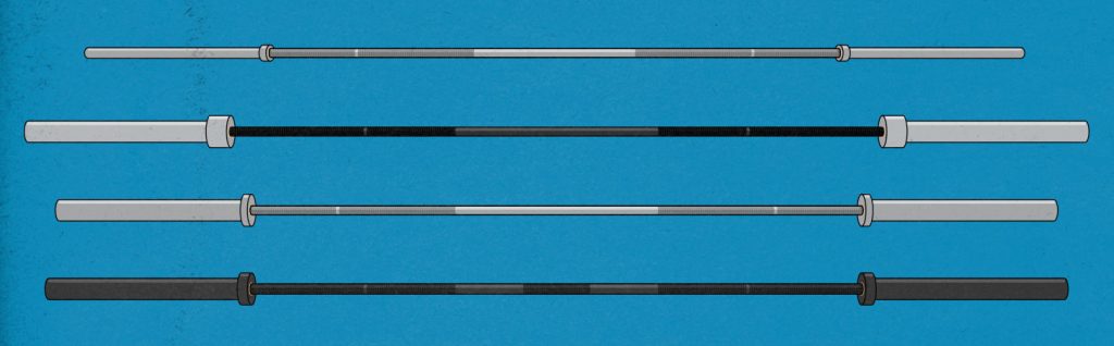 Everything you need to know about barbells, ranging from standard barbells to power barbells to olympic weightlifting barbells