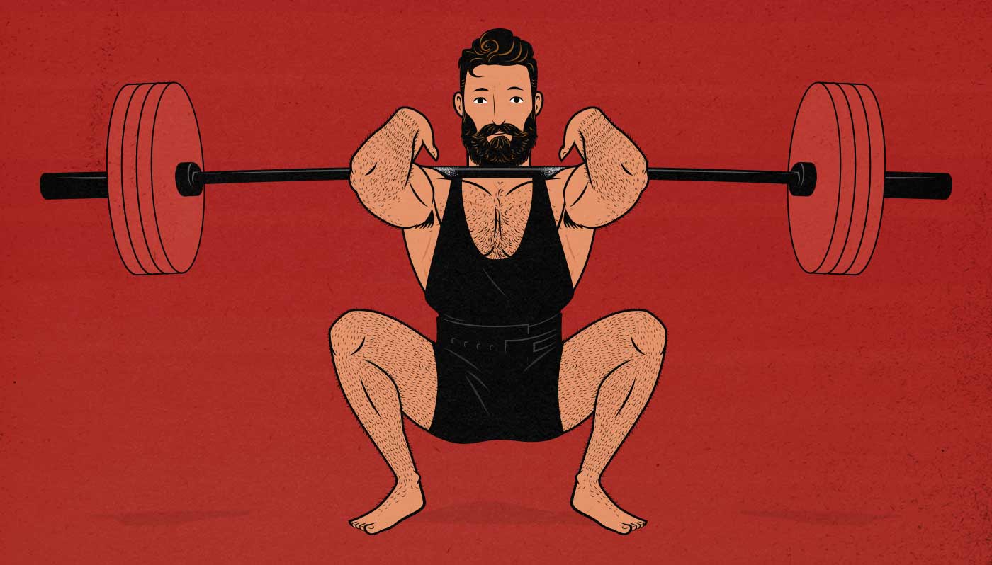 The Barbell Front Squat Guide (for Building Muscle)