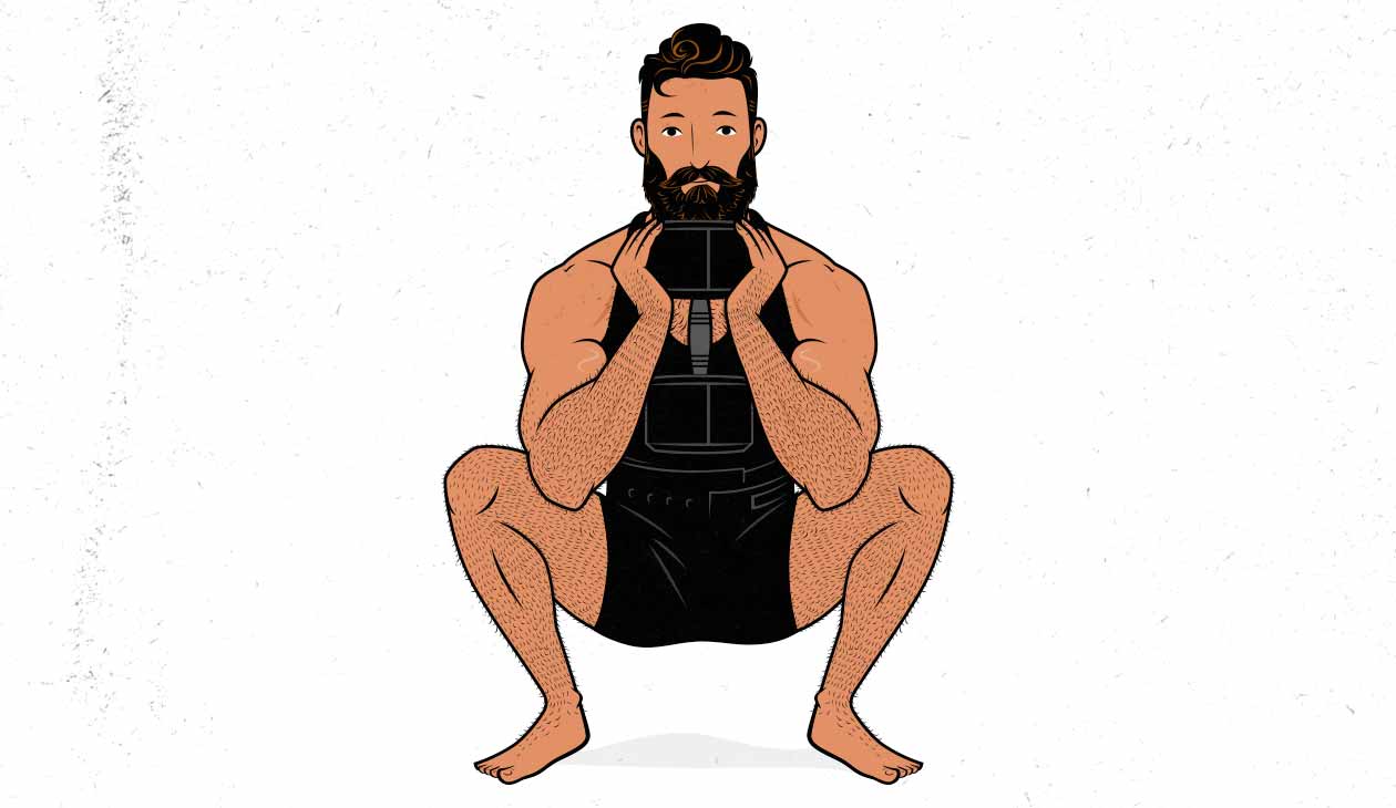 How to Do the Dumbbell Front Squat for Leg Size and Strength