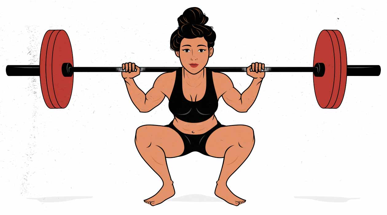 women's weightlifting bar weight