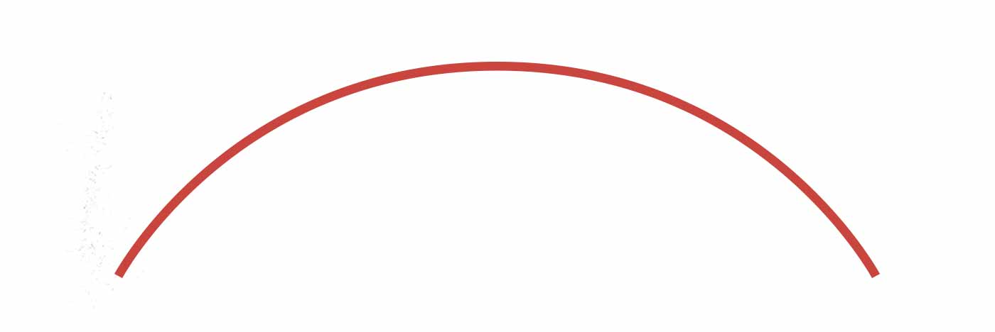 Diagrama de la curva de resistencia de un curl de bíceps con barra.