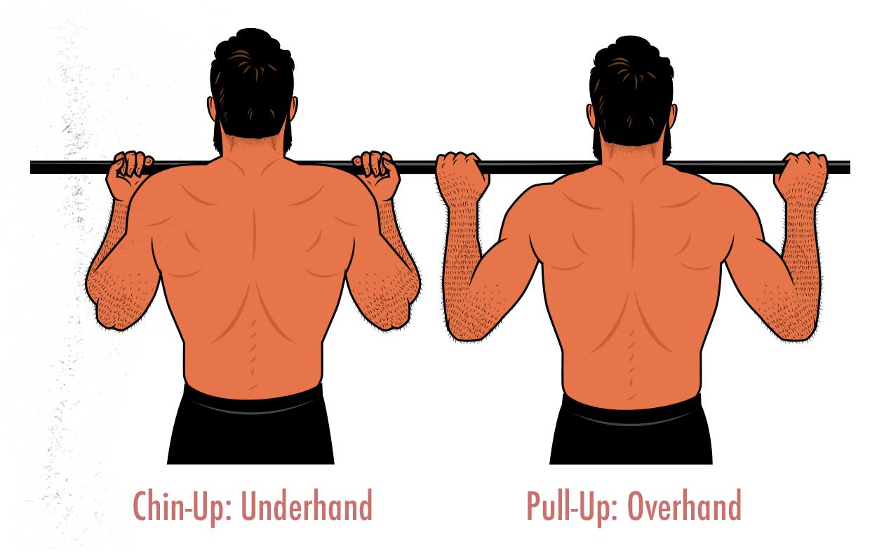 What's The Difference Between ChinUps & PullUps? Which is Better?