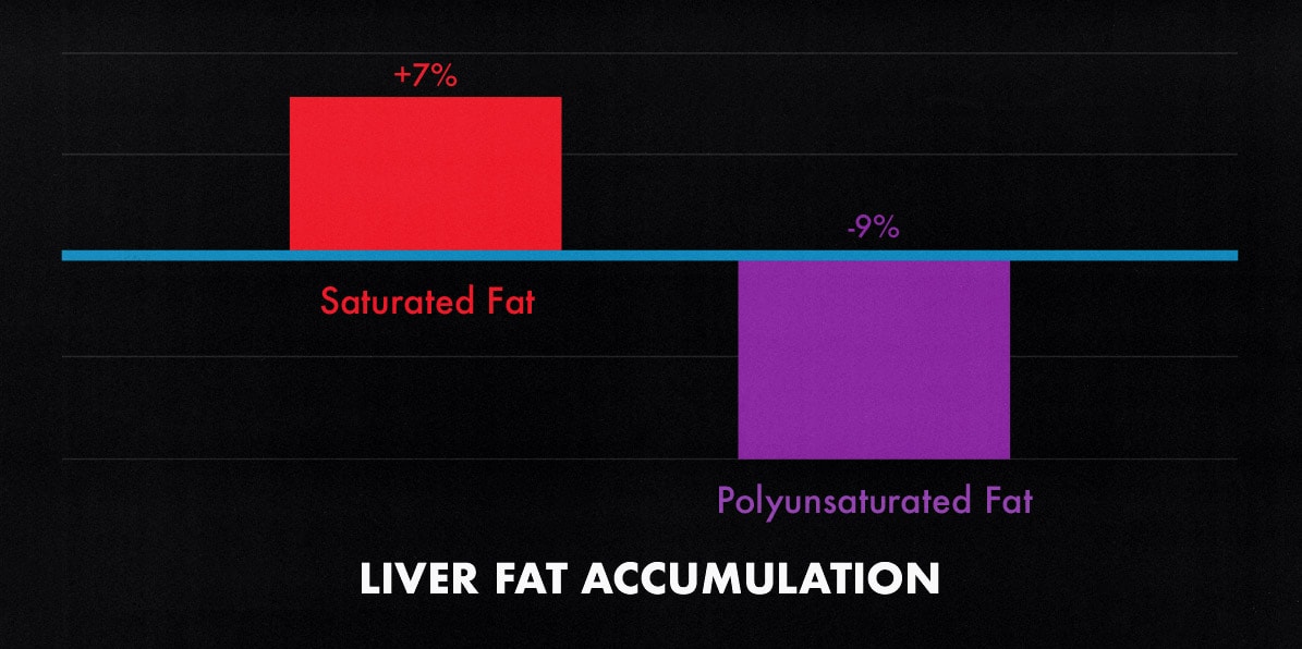 Study graph showing how eating a better diet can result in body recomposition.