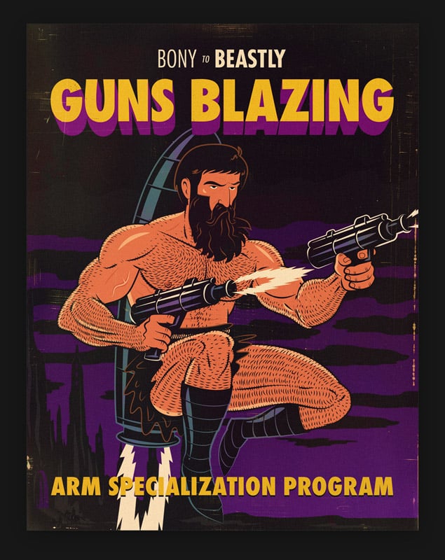 Guns Blazing Arm Specialization Program
